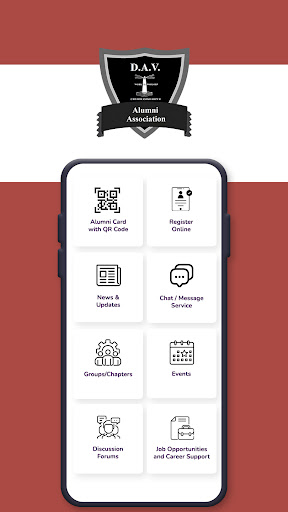 Android application D.A.V. CSP Alumni Association screenshort