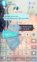 screenshot of Thai Language - GO Keyboard