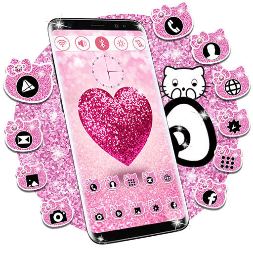 Glitter Diamond Kitty Launcher