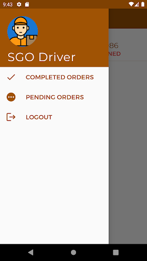 Android application Sungold Organic Delivery App screenshort