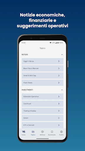 Android application WEBSIM.it screenshort
