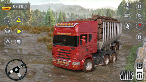 Mud Cargo Truck Simulator screenshots 1