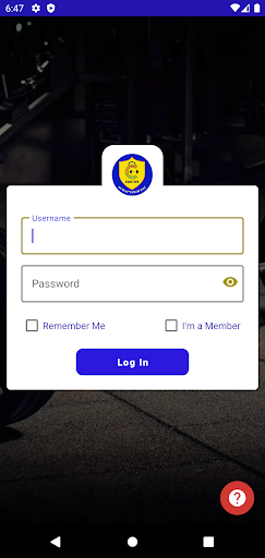 Stay Fit Gym Screen 2