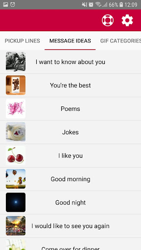 Android application Dating Tips and Tricks screenshort