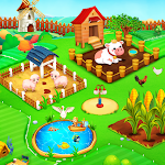 Cover Image of Télécharger Agri Farm House Farming Games 1.6 APK