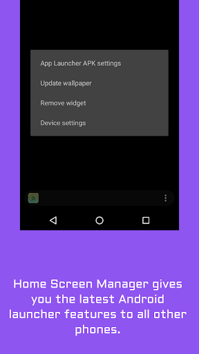 App Launcher apk : Home Screen Screen 3