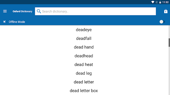 Concise Oxford English Dict. لقطة شاشة