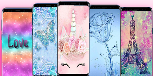 Pink Glitter Wallpaper 4k - Apps on Google Play