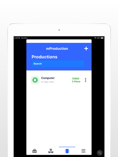 mProduction - Product Cost Cal