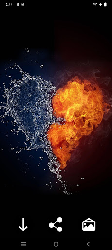 Fire and Water Wallpapers Screen 2