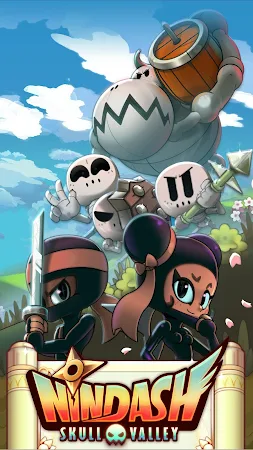 Game screenshot 「忍ダッシュ」スカルヴァレー mod apk