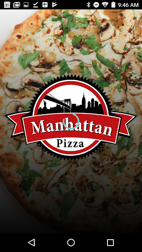 Android application Manhattan Pizza screenshort
