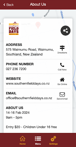 SFD - Southern Field Days Screen 3