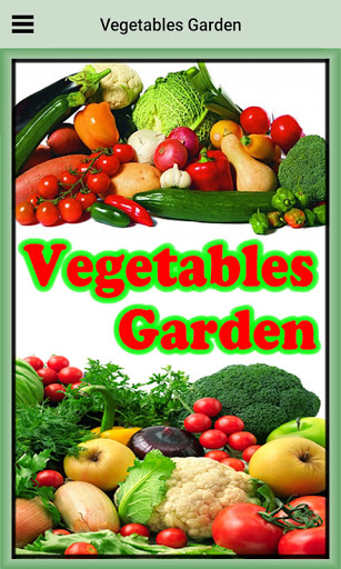 Android application Vegetables Garden screenshort