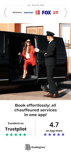 Android application Bookinglane Chauffeur Service screenshort