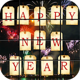 Happy New Year Puzzle Games icon