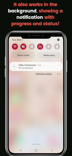 Android application Eco Video Compressor - Wamboo screenshort