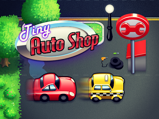 Tiny Auto Shop: Lava Rápido Captura de Tela do Jogo Android 6