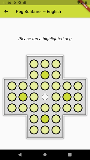 Classic Peg Solitaire Boards Screen 2