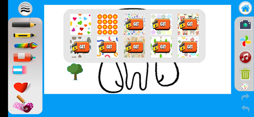 coloring garteen green of banb