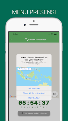 Presensi Parepare Screen 3
