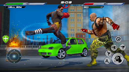 Karate Fighter: Kombat Games Screen 2