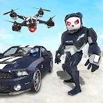 Panda Robot Car: Robot Games Apk
