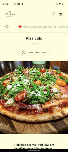 Android application Pizzicato screenshort