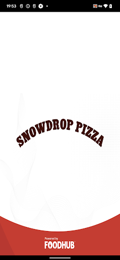 Android application Snowdrop Pizza screenshort
