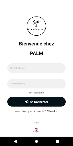 Android application Palm Coffee screenshort