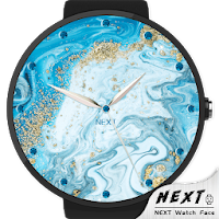 Quicksand Blue Watch Face - NE
