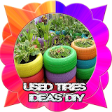 used tires ideas DIY icon