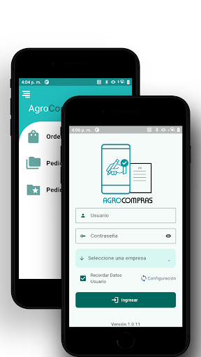 Android application AgroCompras screenshort