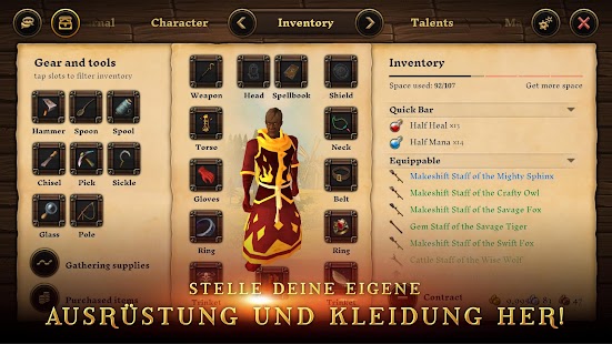 Dorfbewohner und Helden Screenshot