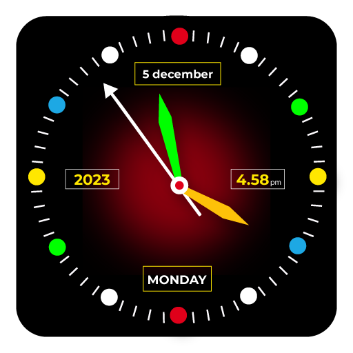 Neon Clock - Digital Watch Download on Windows