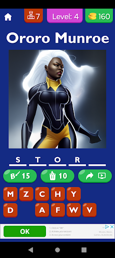 Guess the Super Heroes Black