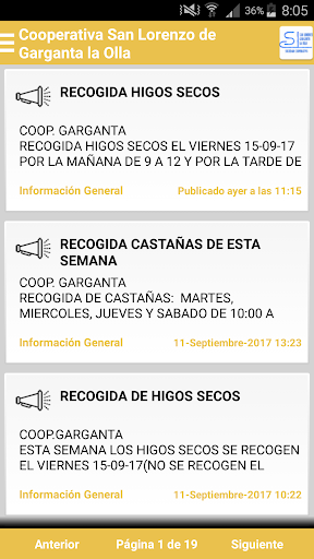 Coop. San Lorenzo de Garganta