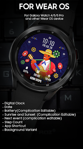 Android application Hispanic Heritage Month screenshort
