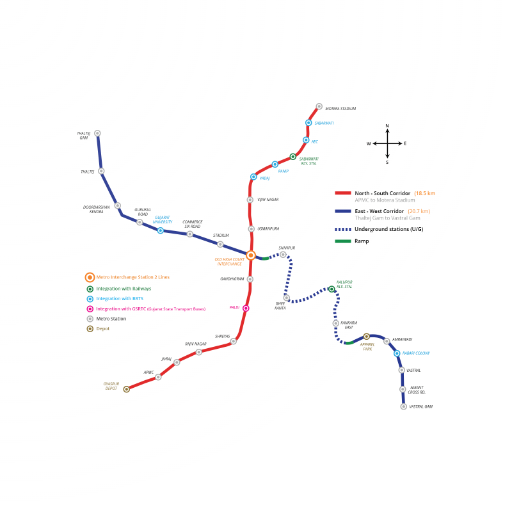 AhmedabadMetroMap logo