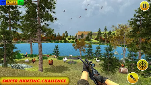 Chicken Shoot Sniper Hunting - Apps on Google Play