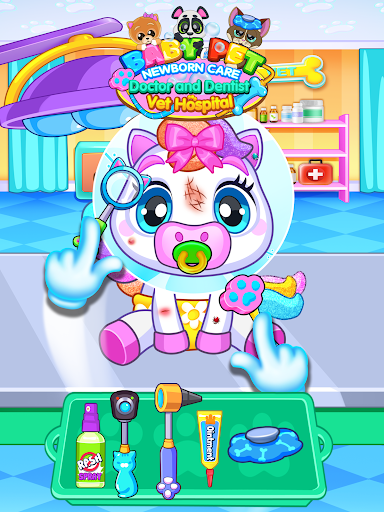 Baby Pet Doctor Dentist Salon
