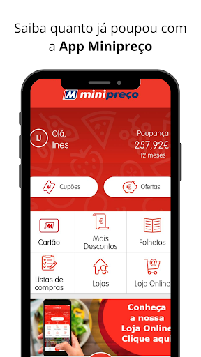 Android application Minipreço: Cupões de desconto screenshort