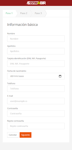 EstimaBIR Screen 2
