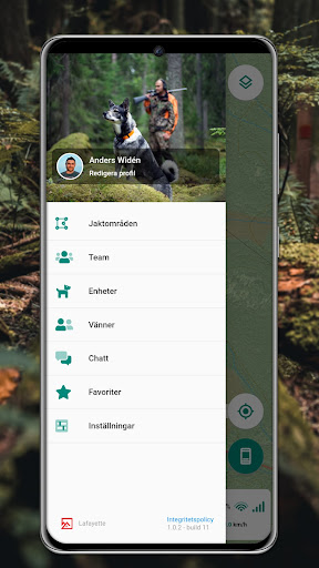 Android application Lafayette GPS screenshort