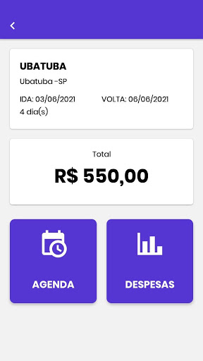 Minhas Viagens - Planejador Screen 2