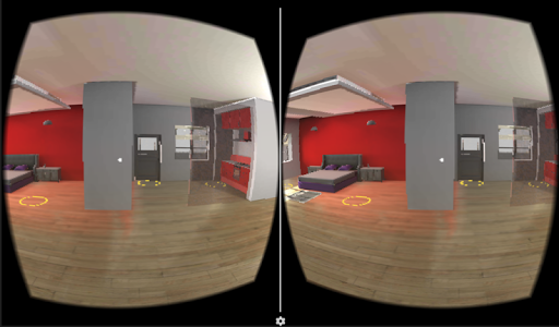 VR Room walk Screen 2