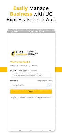 UC Express Partner Screen 2