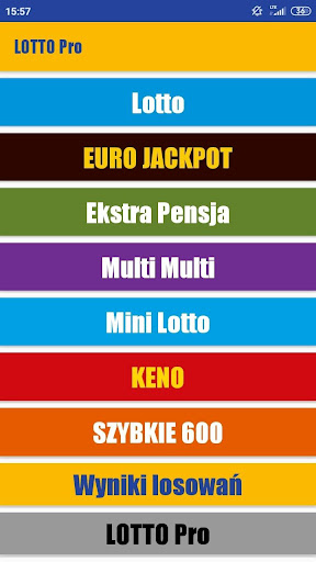 Android application LOTTO Pro screenshort