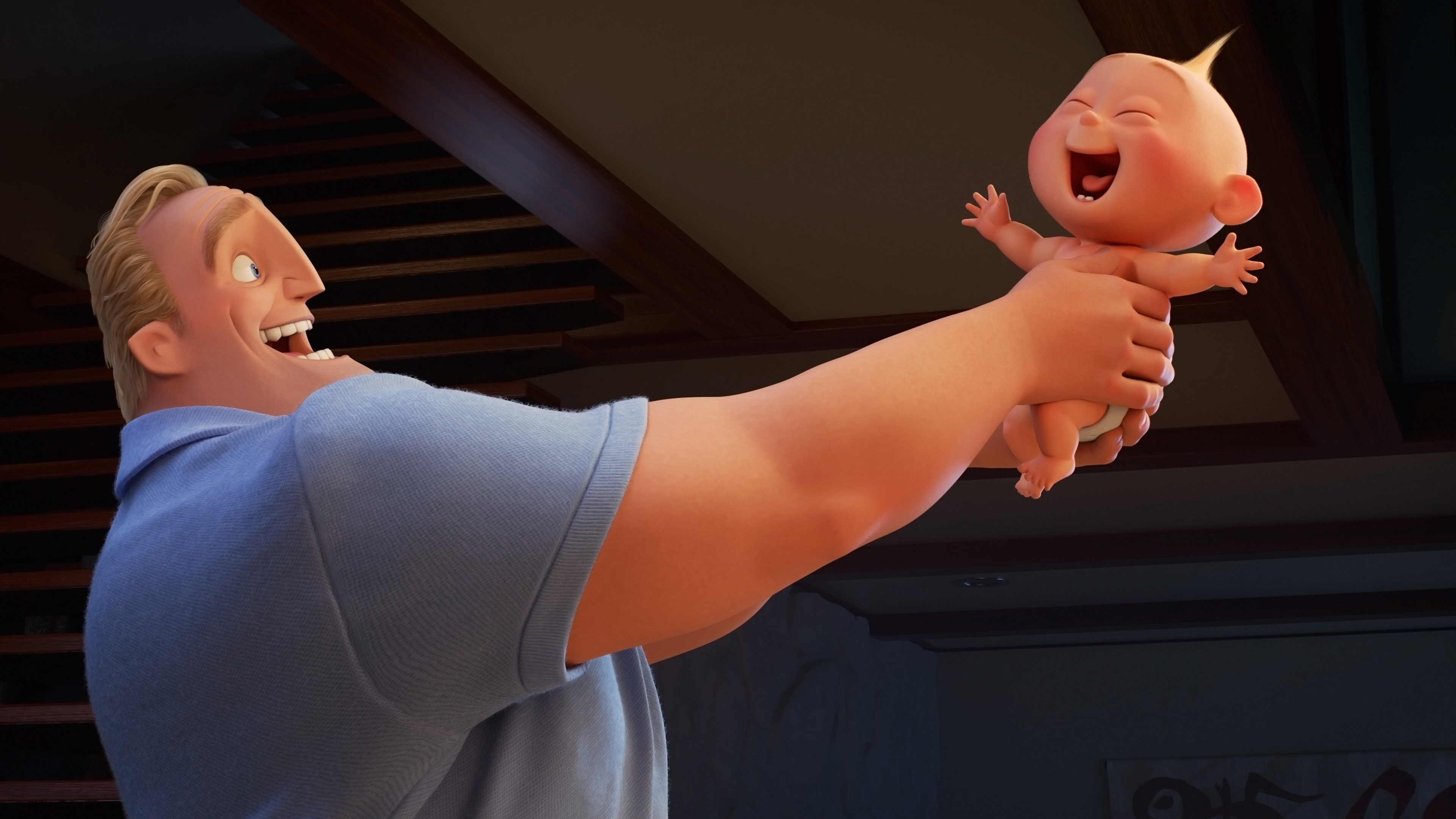 Mr. Incredible meets Syndrome scene Full HD 