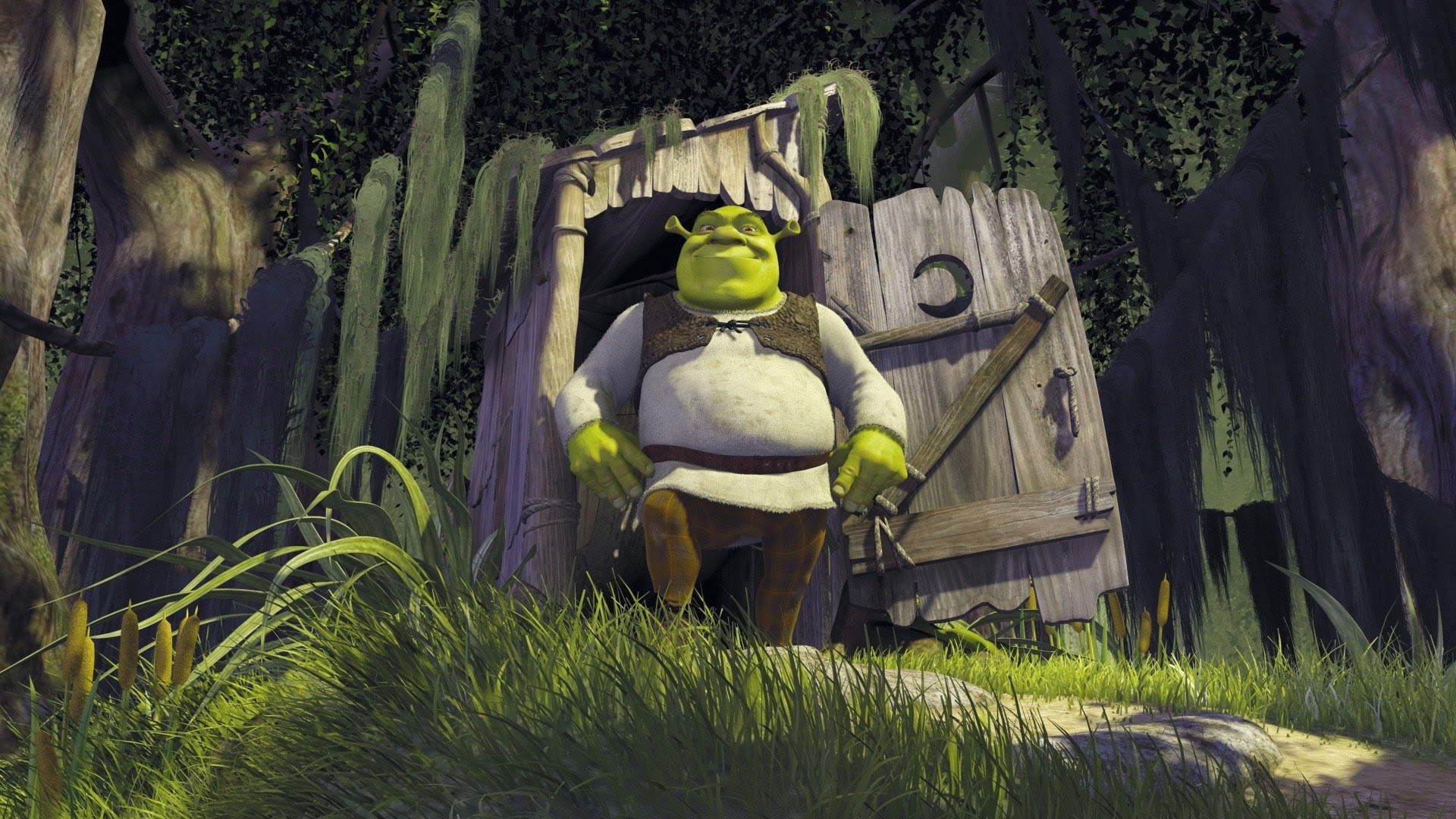 Shrek Wallpaper (not mine)  Shrek, Shrek funny, Cartoon wallpaper